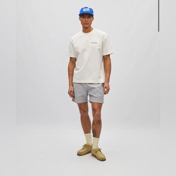 Almost Home Pants - Almost Home First Pick Relaxed Fit Shorts Gym Grey